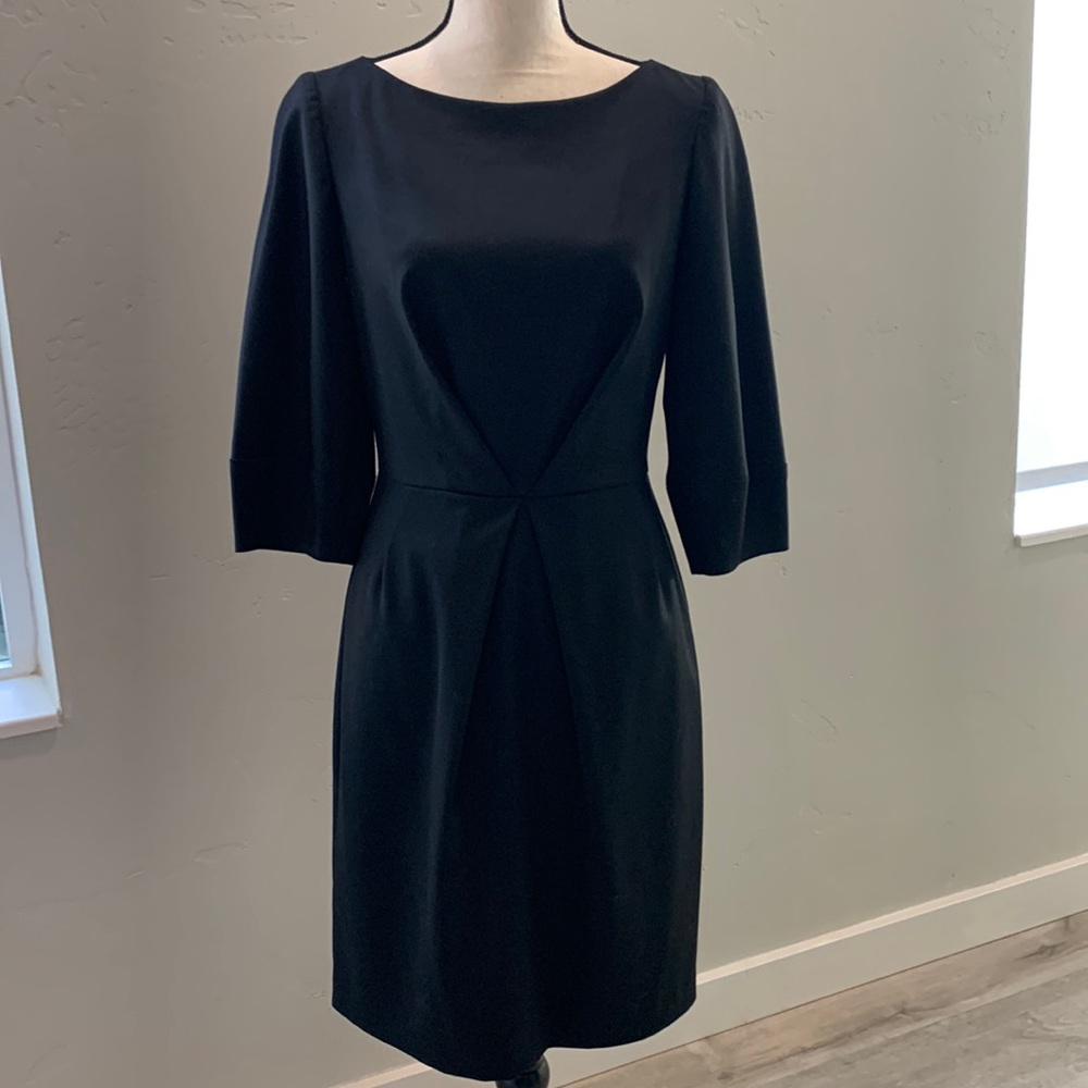 Trina Turk Black Cocktail Dress, Back Keyhole